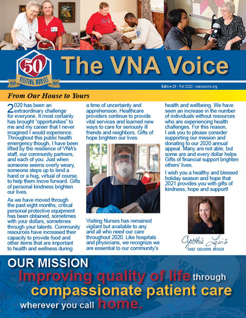 Fall 2020 VNA Newsletter