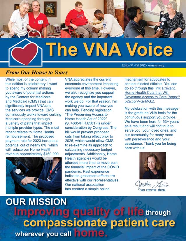 Fall 2022 VNA Newsletter