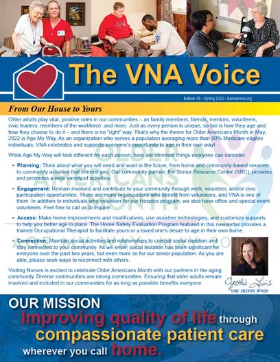 Spring 2022 VNA Newsletter