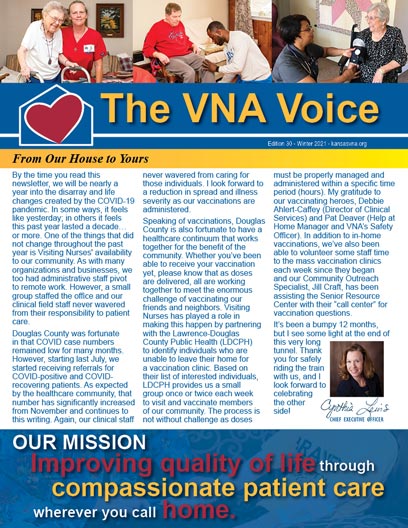 Winter 2021 VNA Newsletter