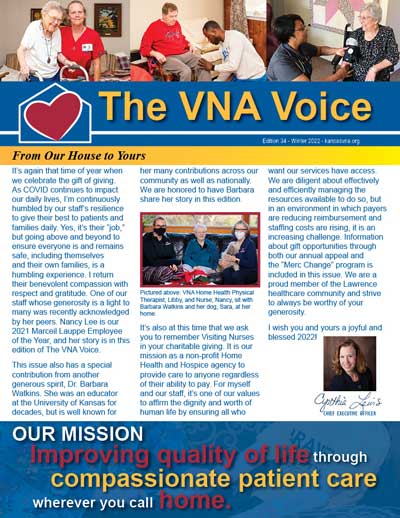 Winter 2022 VNA Newsletter