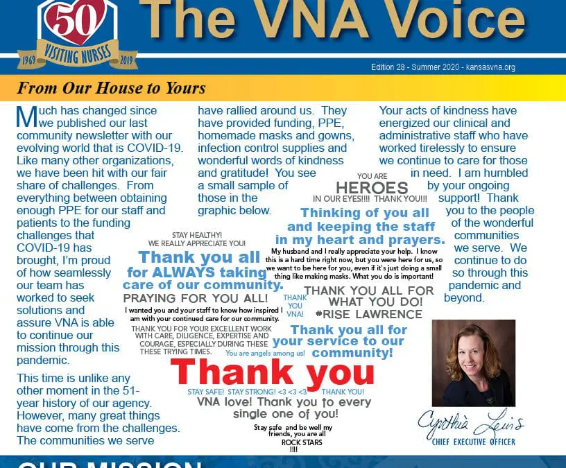 The VNA Voice Summer 2020 Newsletter