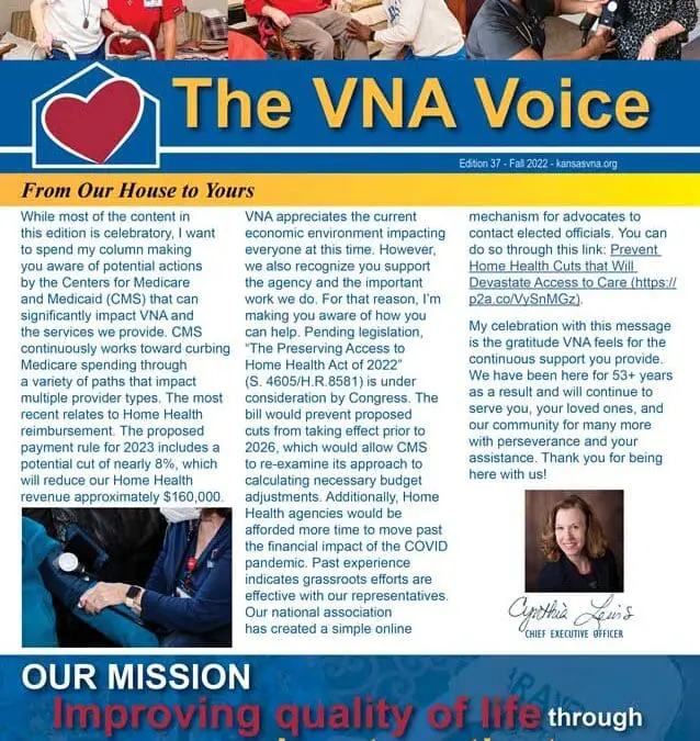 The VNA Voice Fall 2022 Newsletter