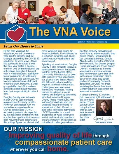 The VNA Voice Winter 2021 Newsletter