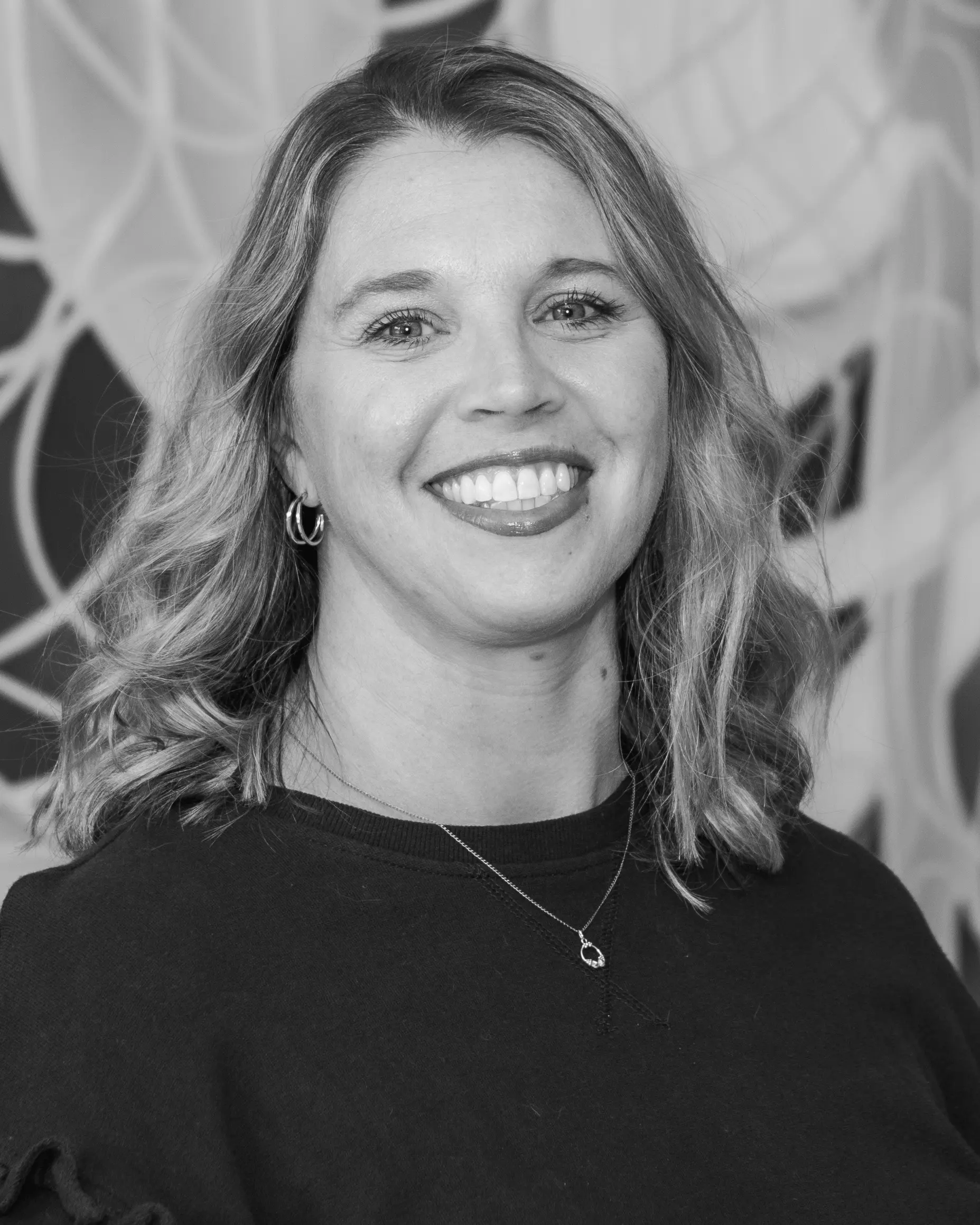 Black and white photo of Director of Clinical Therapy Services Audrey Welch.