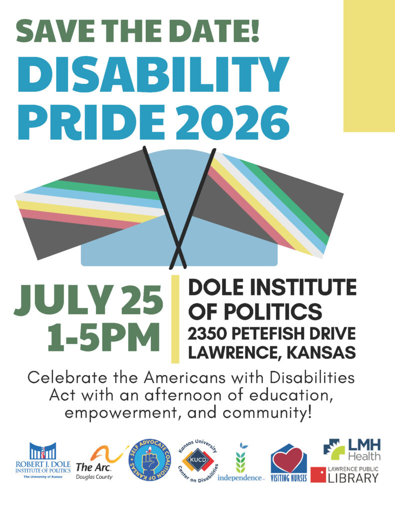Save the date details for the Disability Pride Event on July 25, 2026.